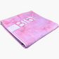 serviette de sport Bibi mybibi marbre rose
