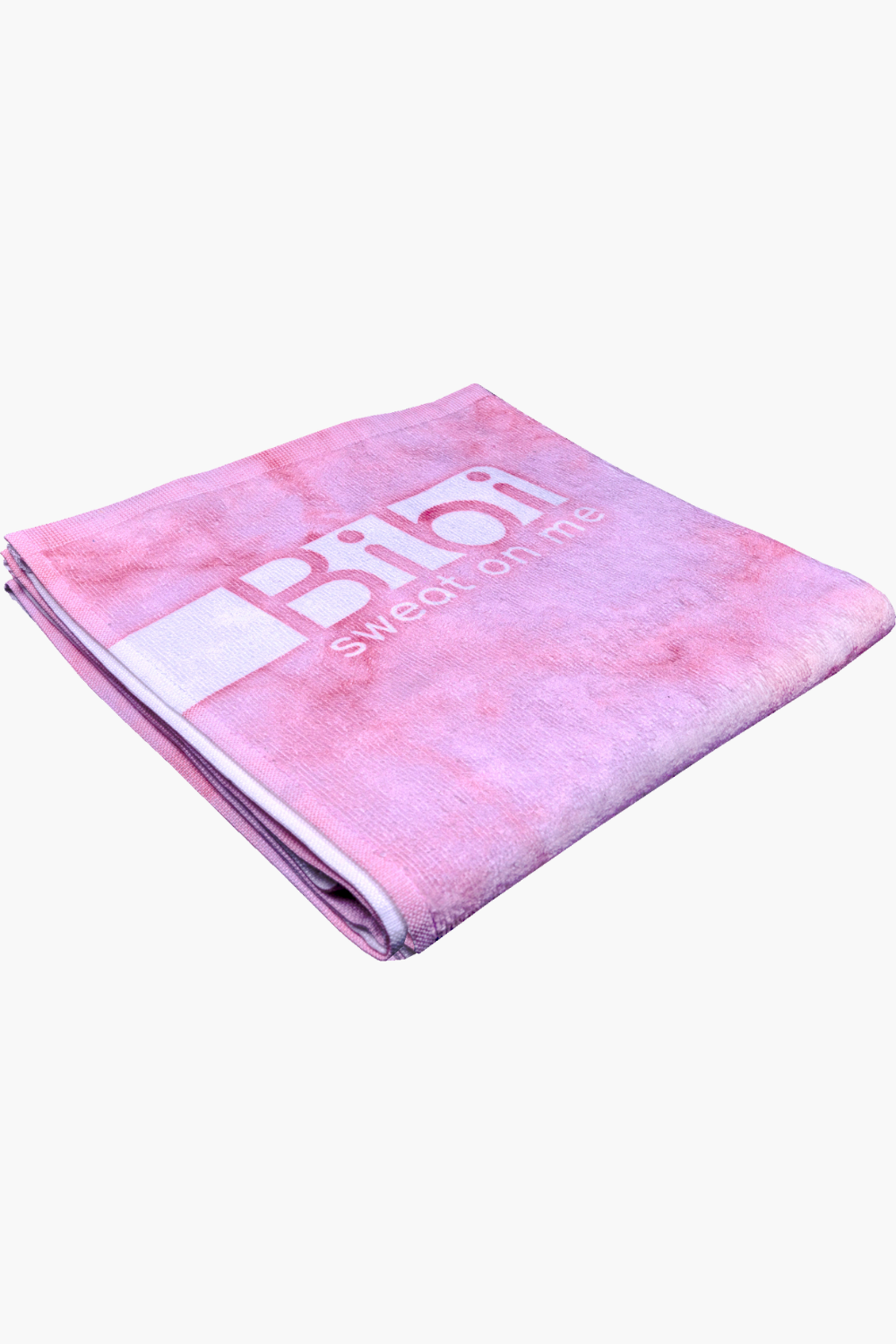 serviette de sport Bibi mybibi marbre rose